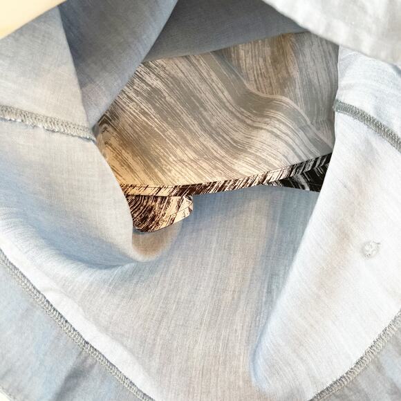 Lululemon Wake & Flow Racerback Tank Top Camisole Blue Denim Small - Picture 12 of 12